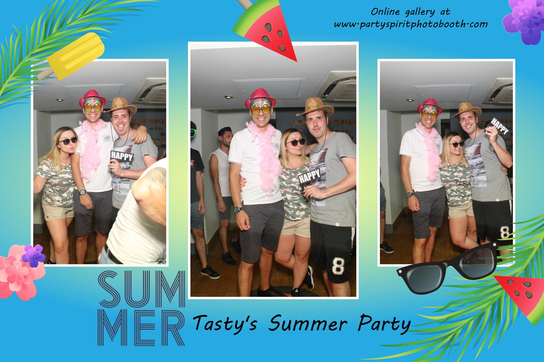 Tasty's Summer party | View more photos from the event at gallery.partyspiritphotobooth.com/u/PartySpiritPhotoBooth/Tastys-Summer-party